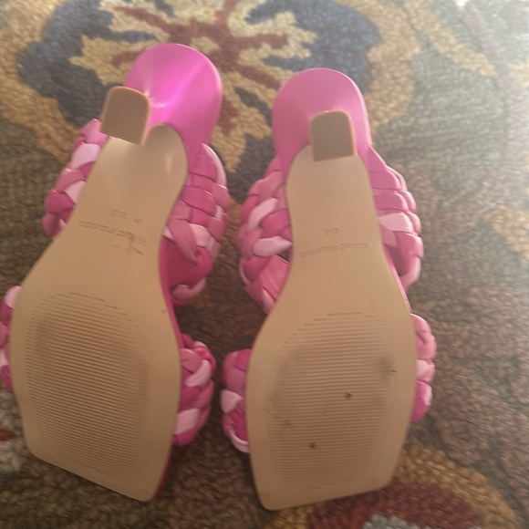 Marc fisher pink sandals sz 8 - Picture 3 of 4